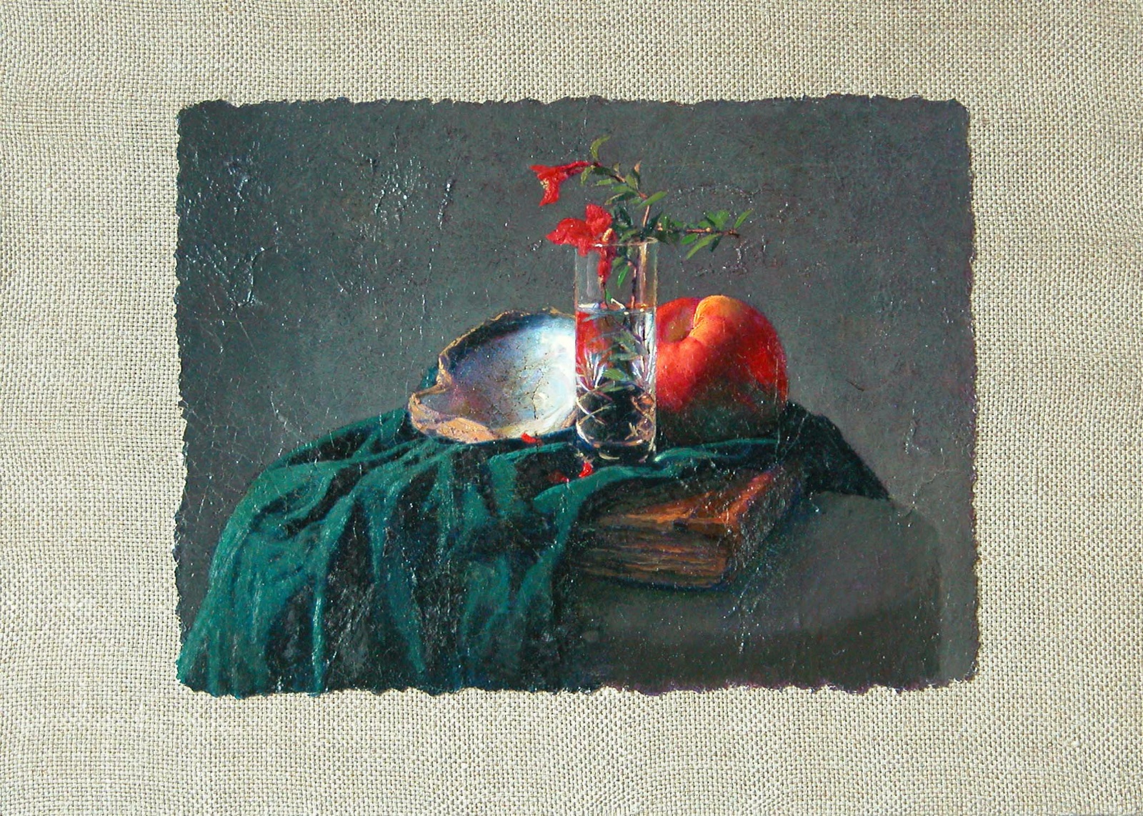 натюрморт с гранатом